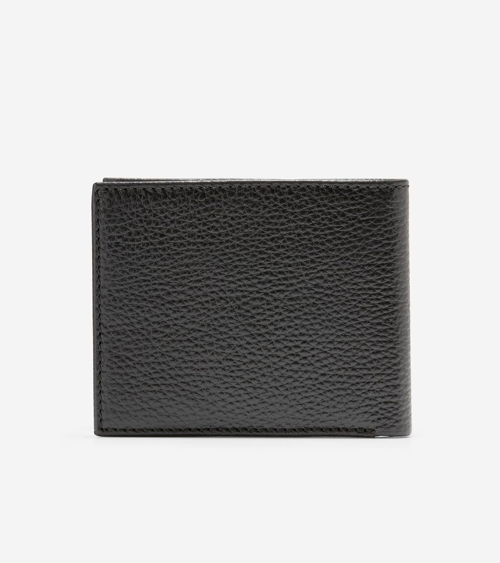 Pebble Billfold with Leather Key Fob 
